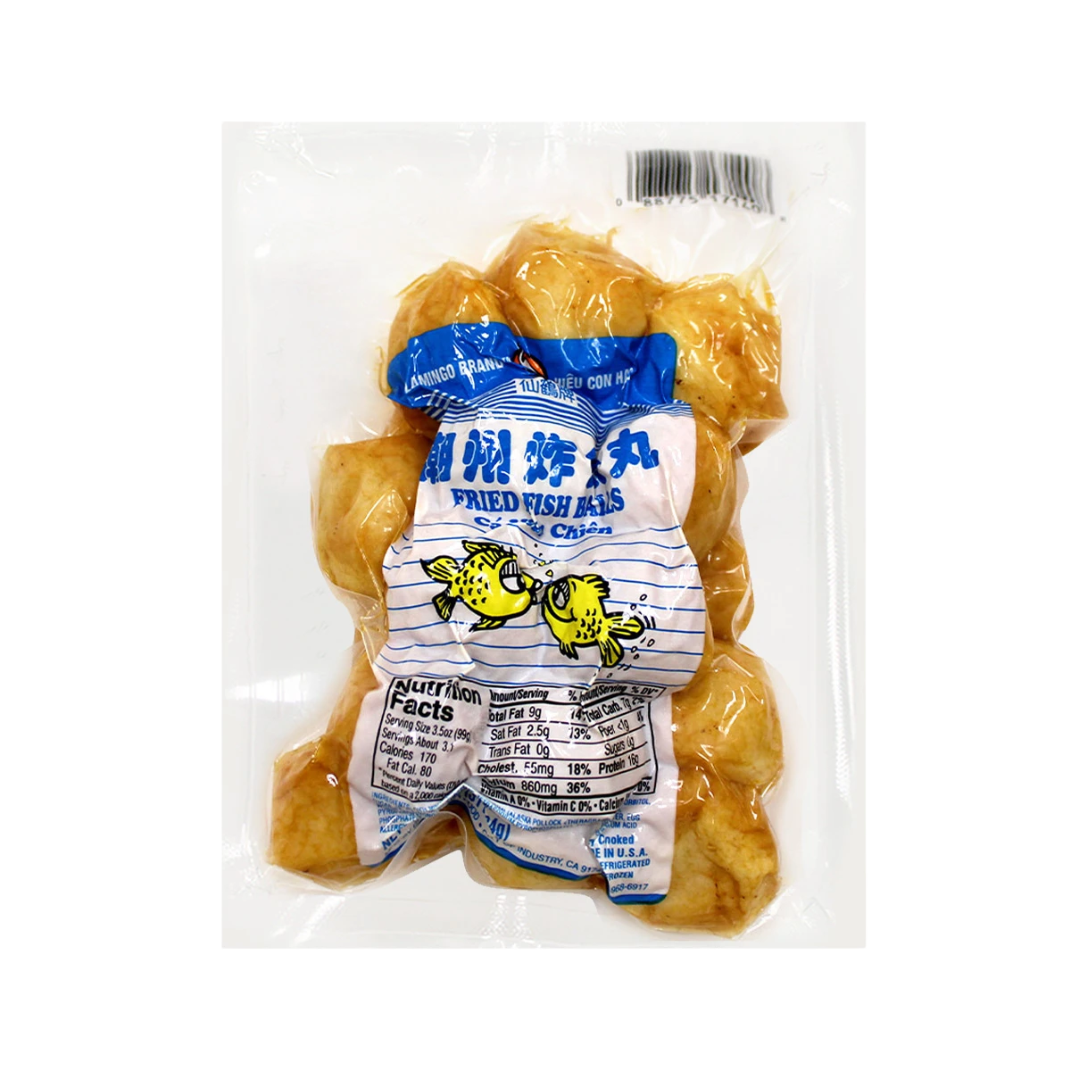 Flamingo Fried Fish Balls 5 oz — view 3
