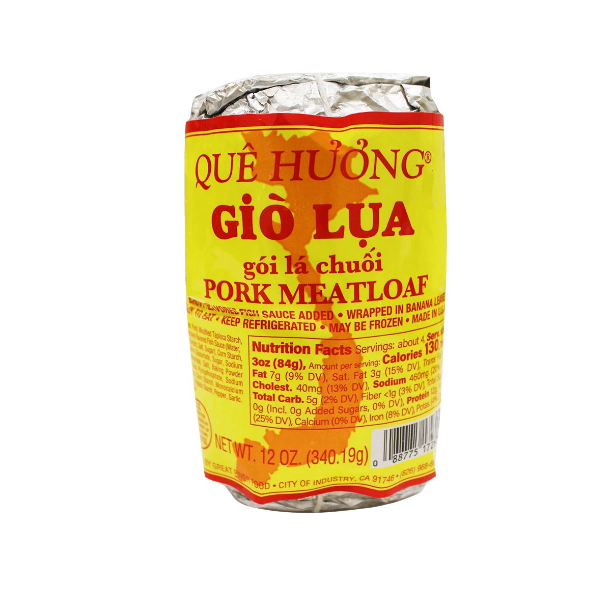 Quê Hương Pork Meatloaf