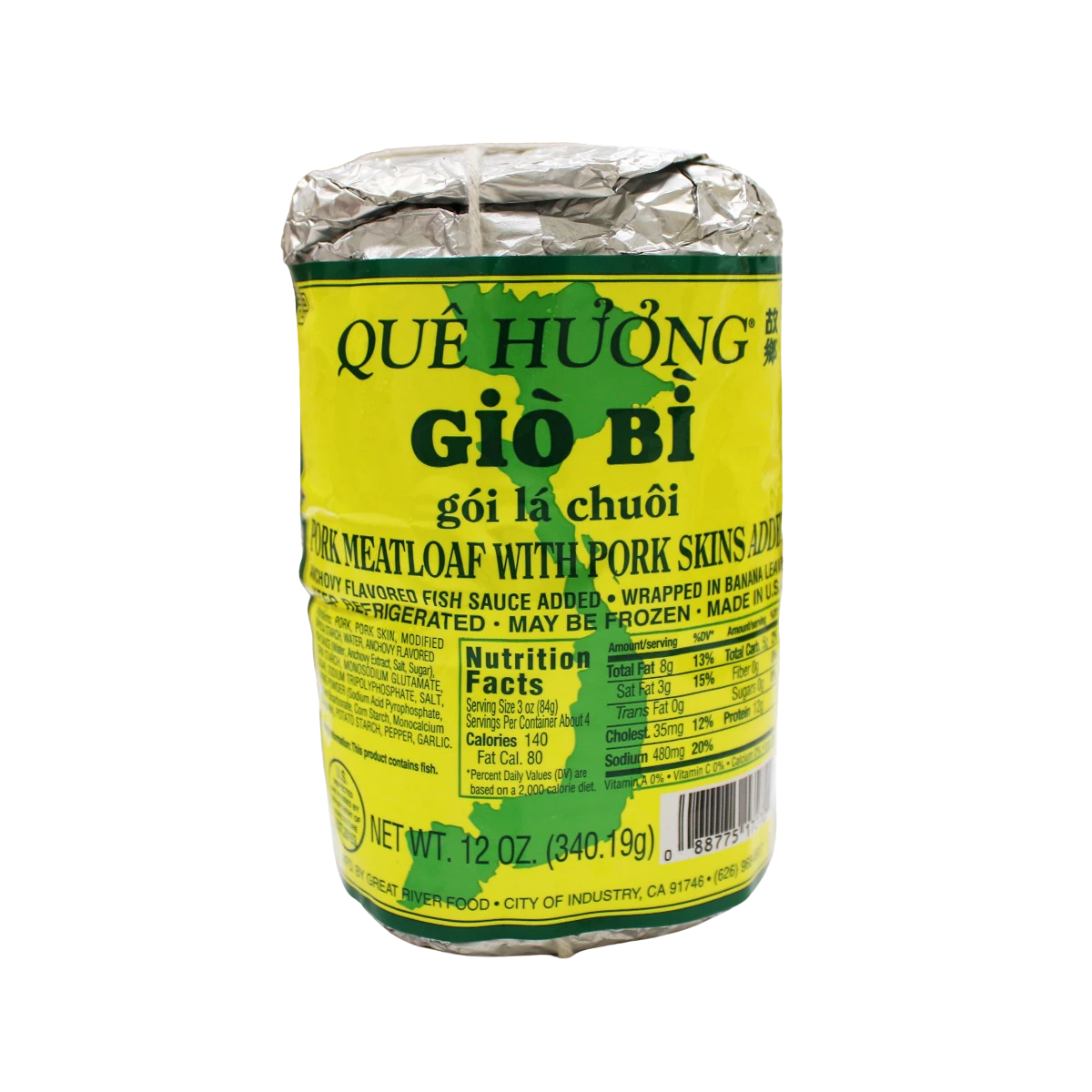 Quê Hương Pork Skin Meatloaf