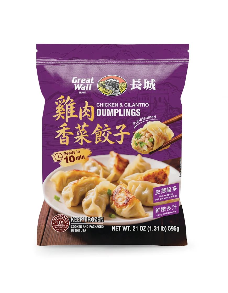 Great Wall Chicken & Cilantro Dumplings