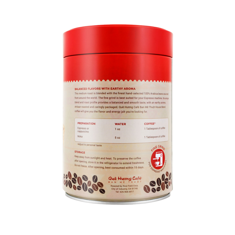 Quê Hương House Blend Coffee 12 oz — view 2