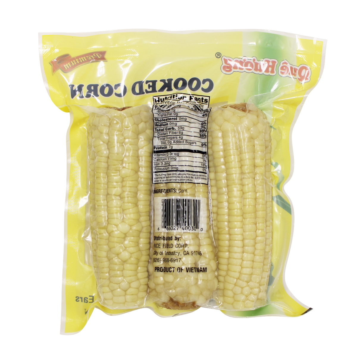 Quê Hương Premium Frozen Cooked Corn - Image 2