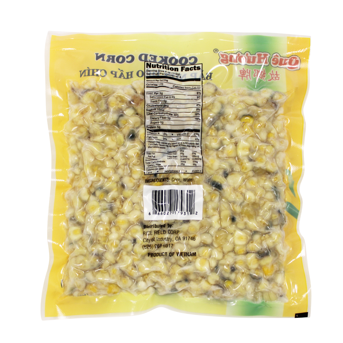 Quê Hương Frozen Purple Cutted Corn Kernels - Image 2