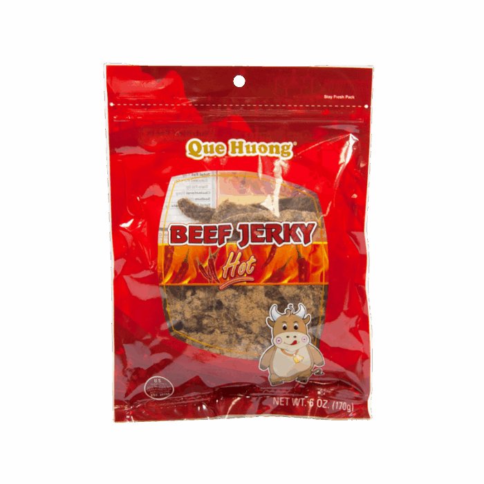 Quê Hương Hot Beef Jerky